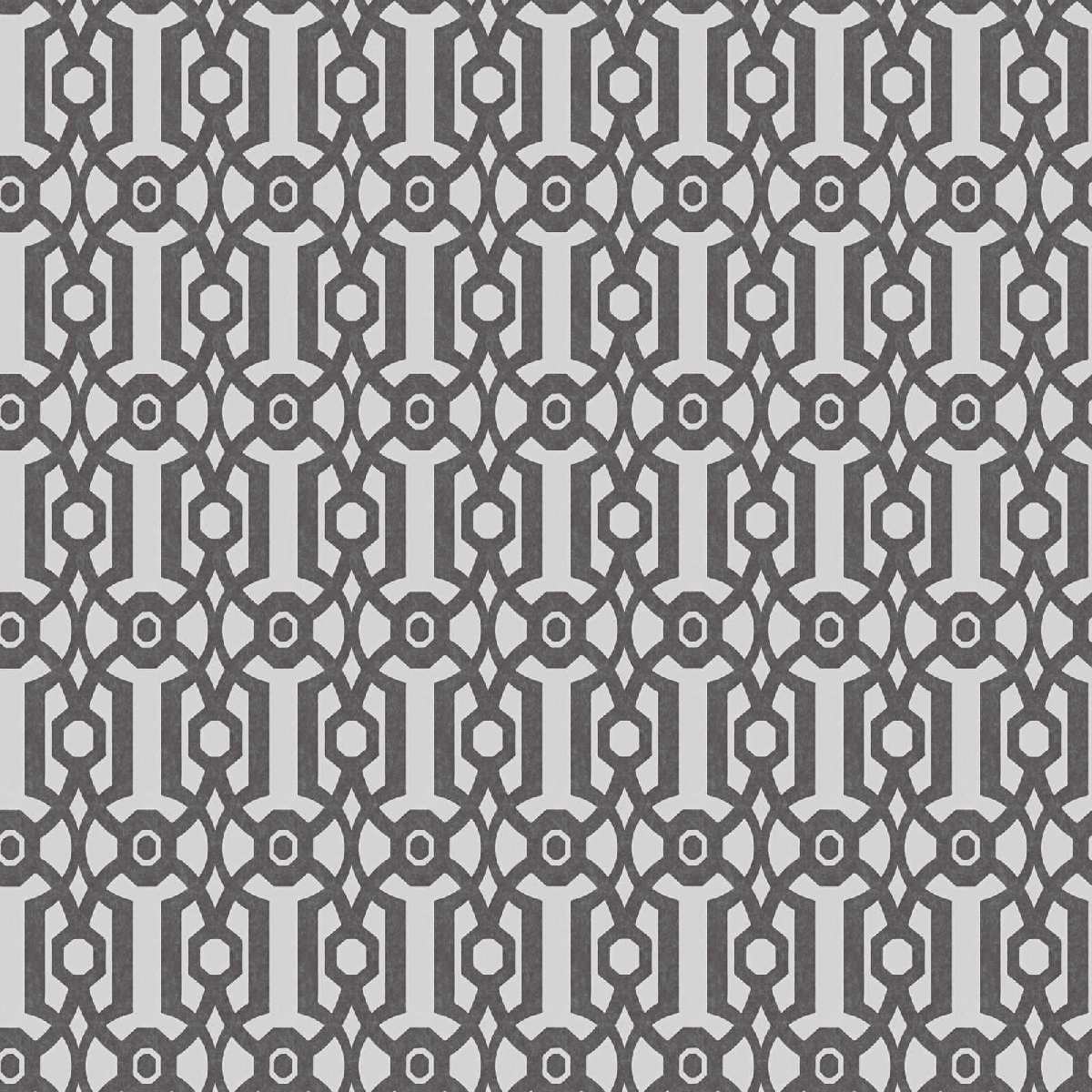 Vliestapete Art of Eden 390624 - Grafiktapete Muster - Schwarz, Weiß